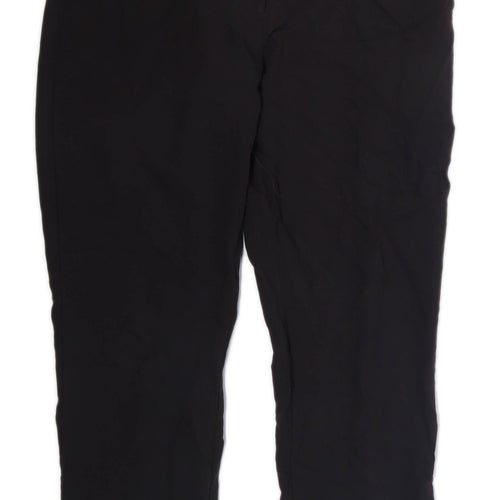 Womens New Look Black Trousers Size 12/L24