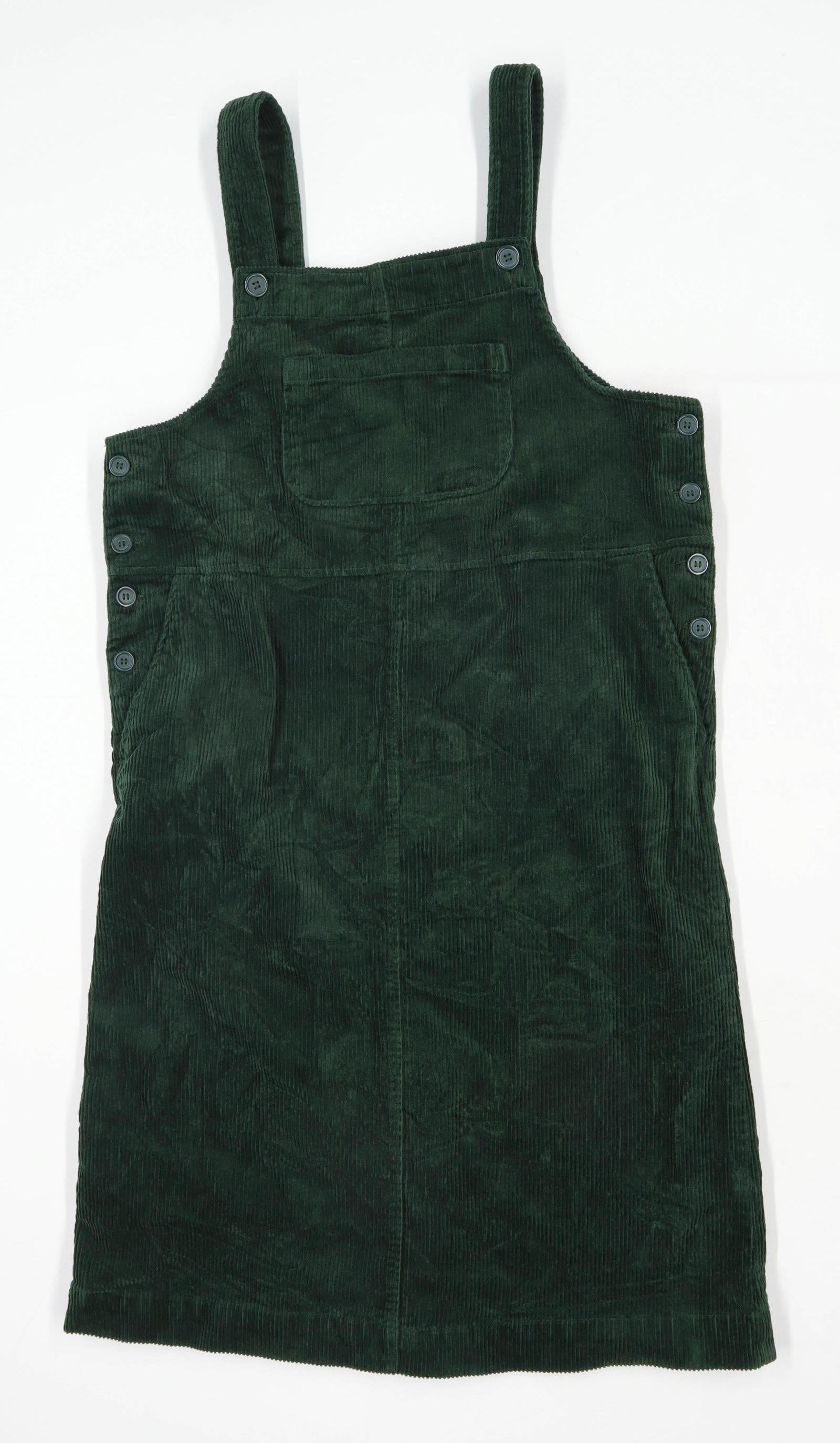 Monki Mini Trapeze Dress in Green