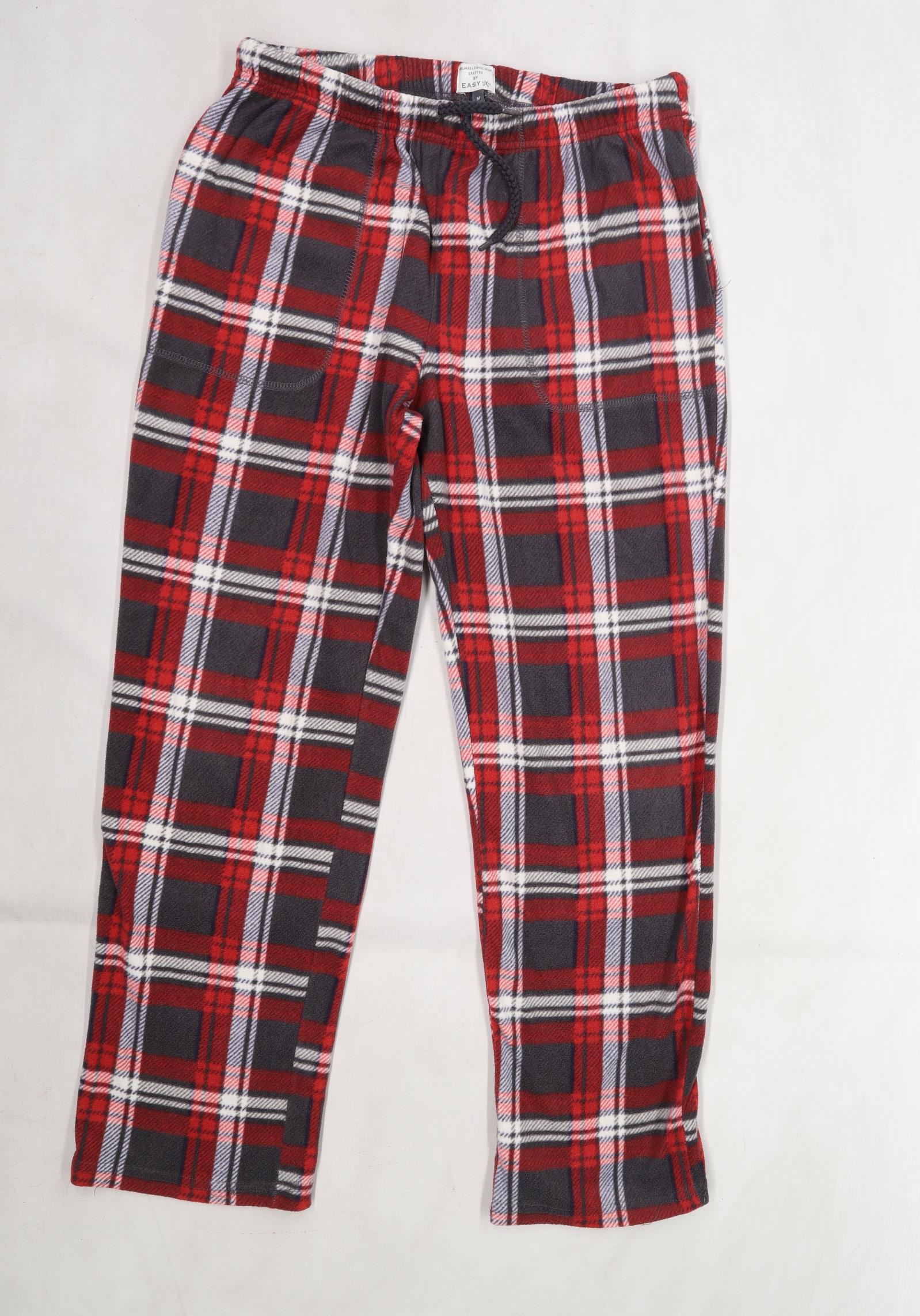 Mens fleece online pyjama pants