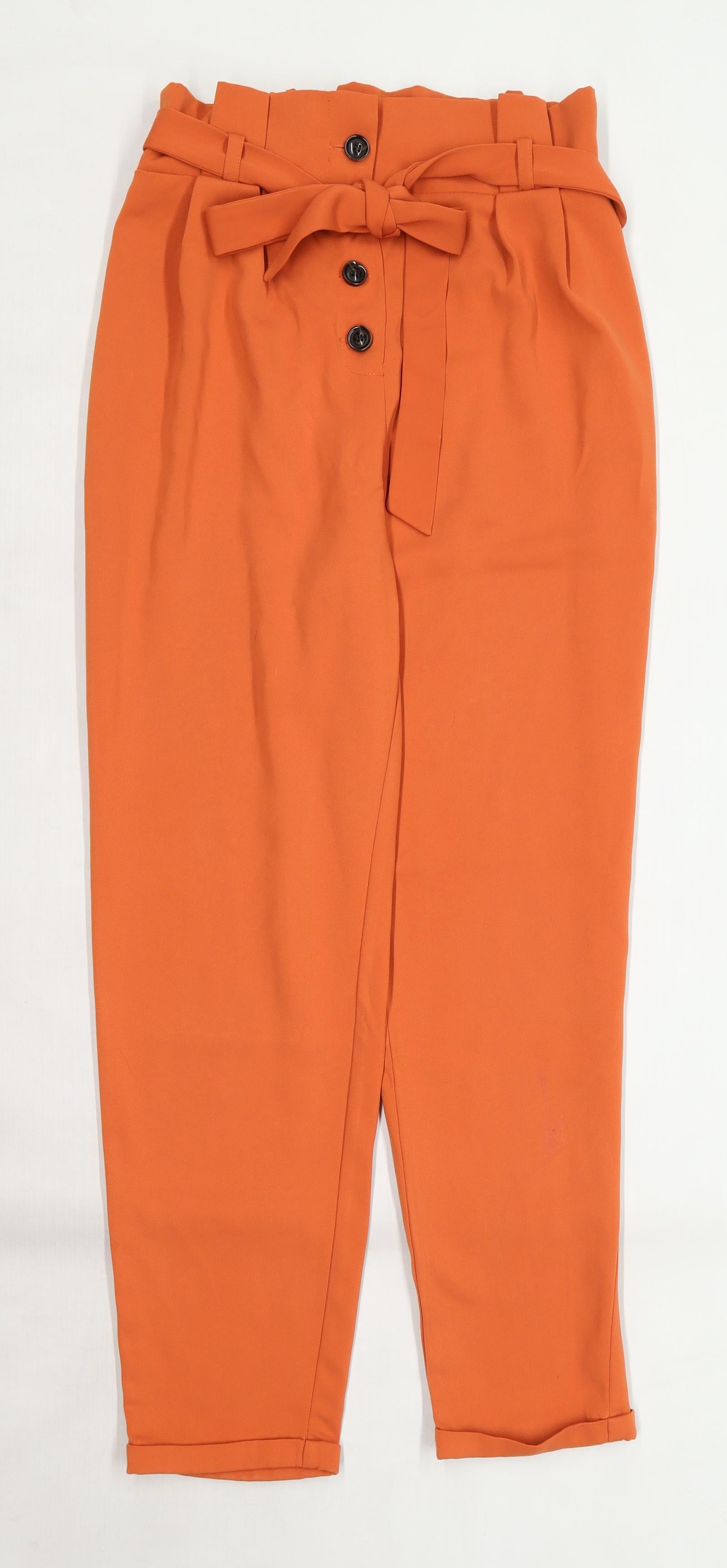 Orange hot sale trousers primark