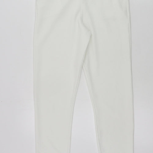 I SAW IT FIRST  Womens White  Polyester Trousers  Size 8 L25 in Regular