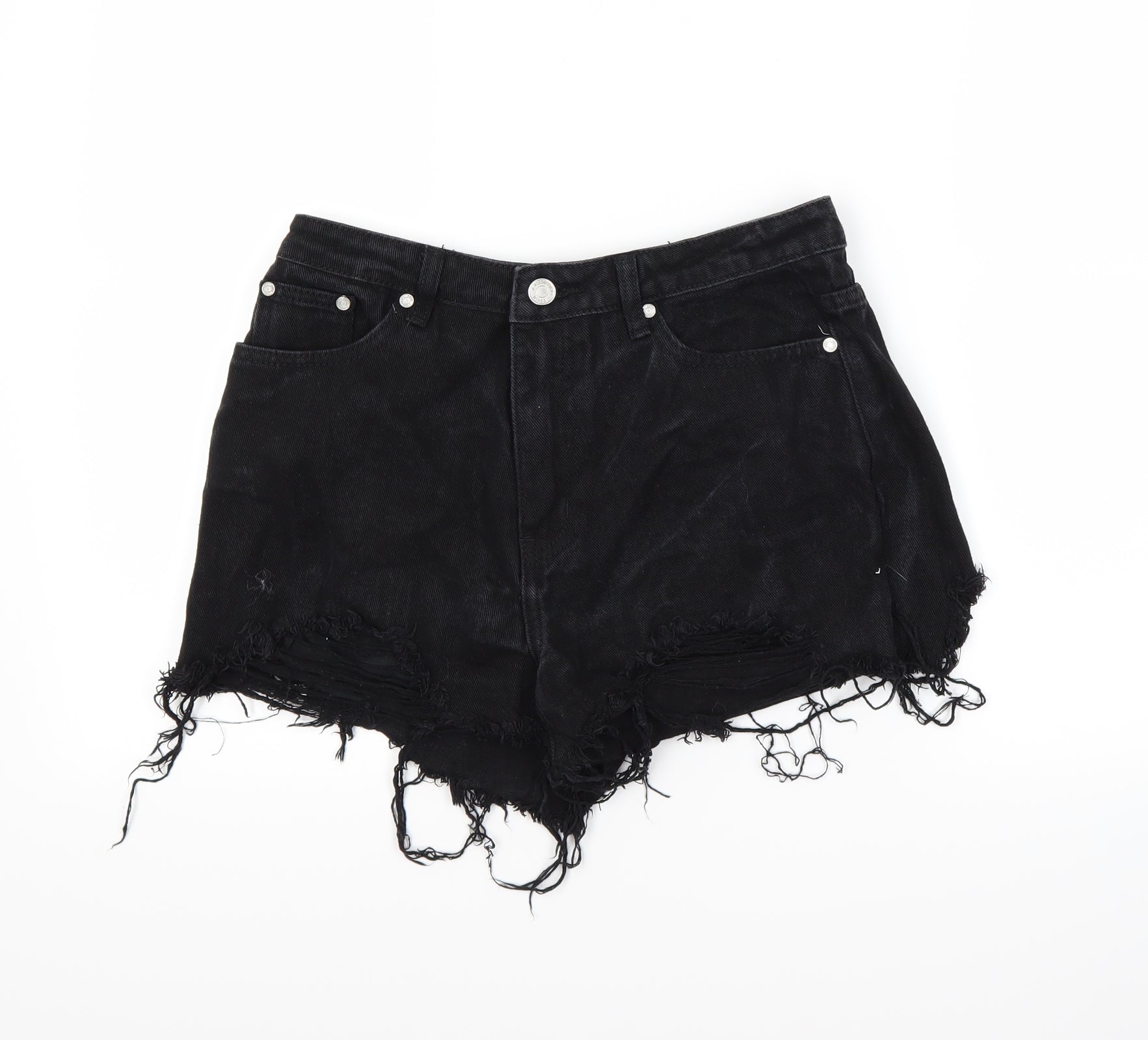 Black cut off shorts clearance womens