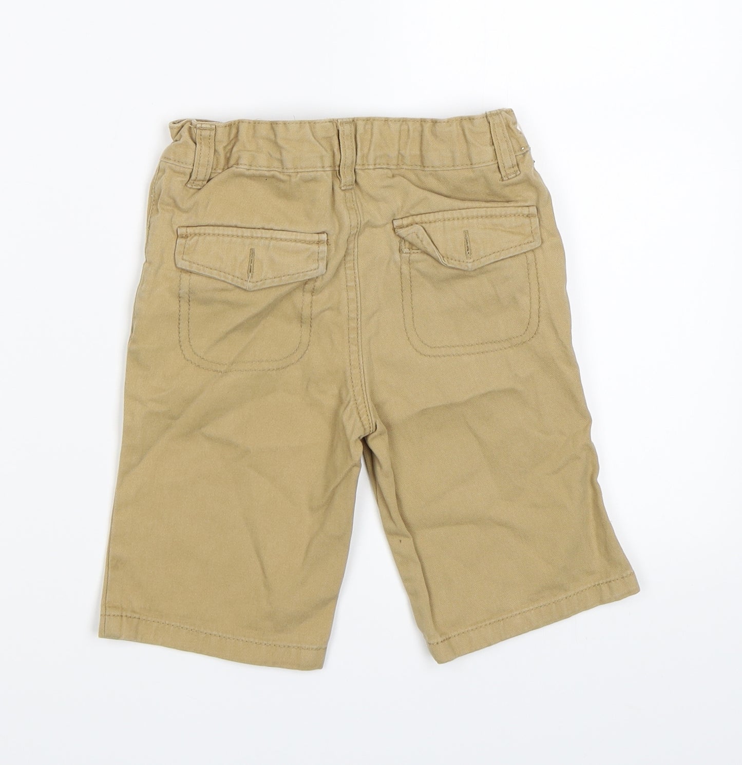 Nutmeg Boys Brown  Canvas Chino Shorts Size 3-4 Years
