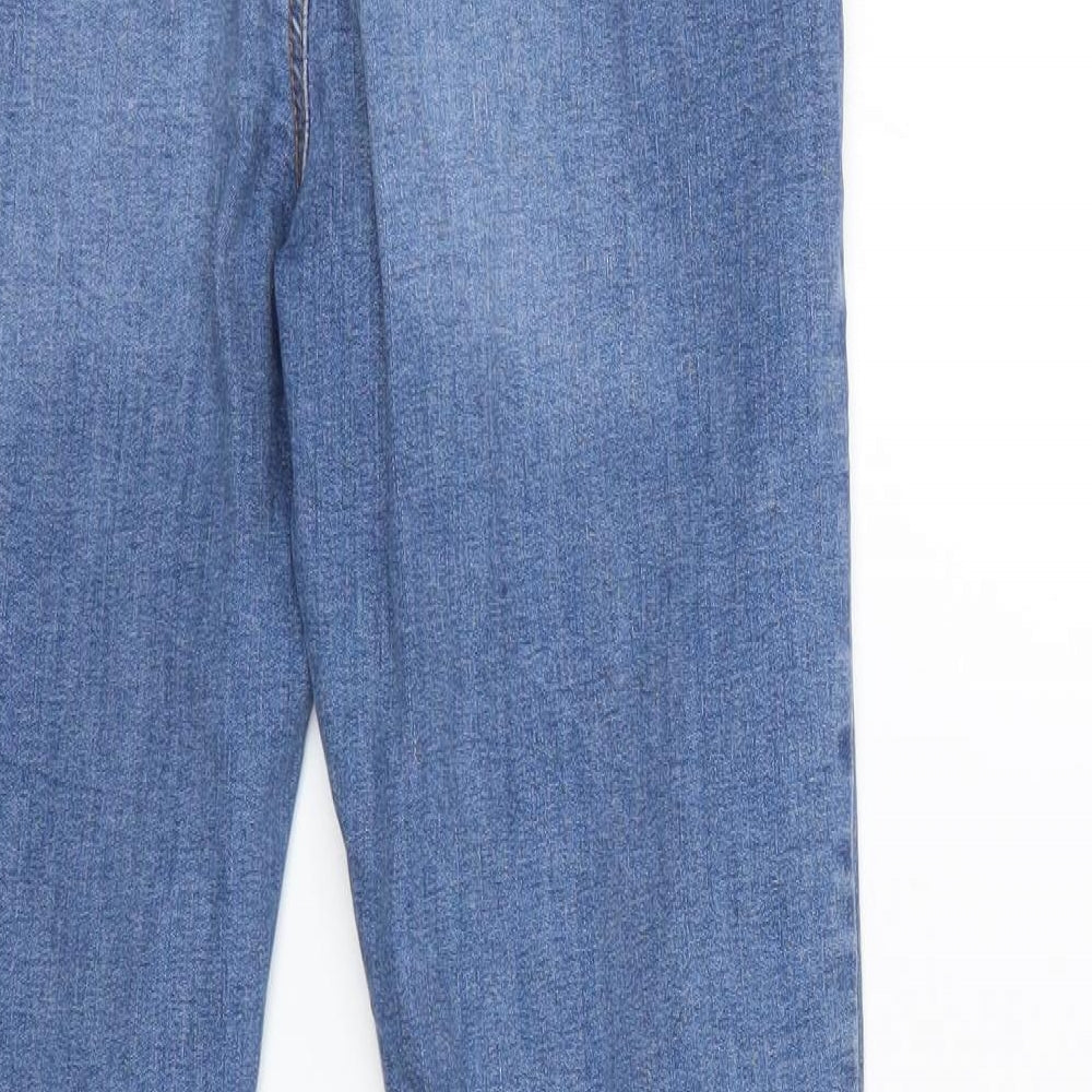 Denim & Co. Womens Blue  Denim Skinny Jeans Size 12 L27 in