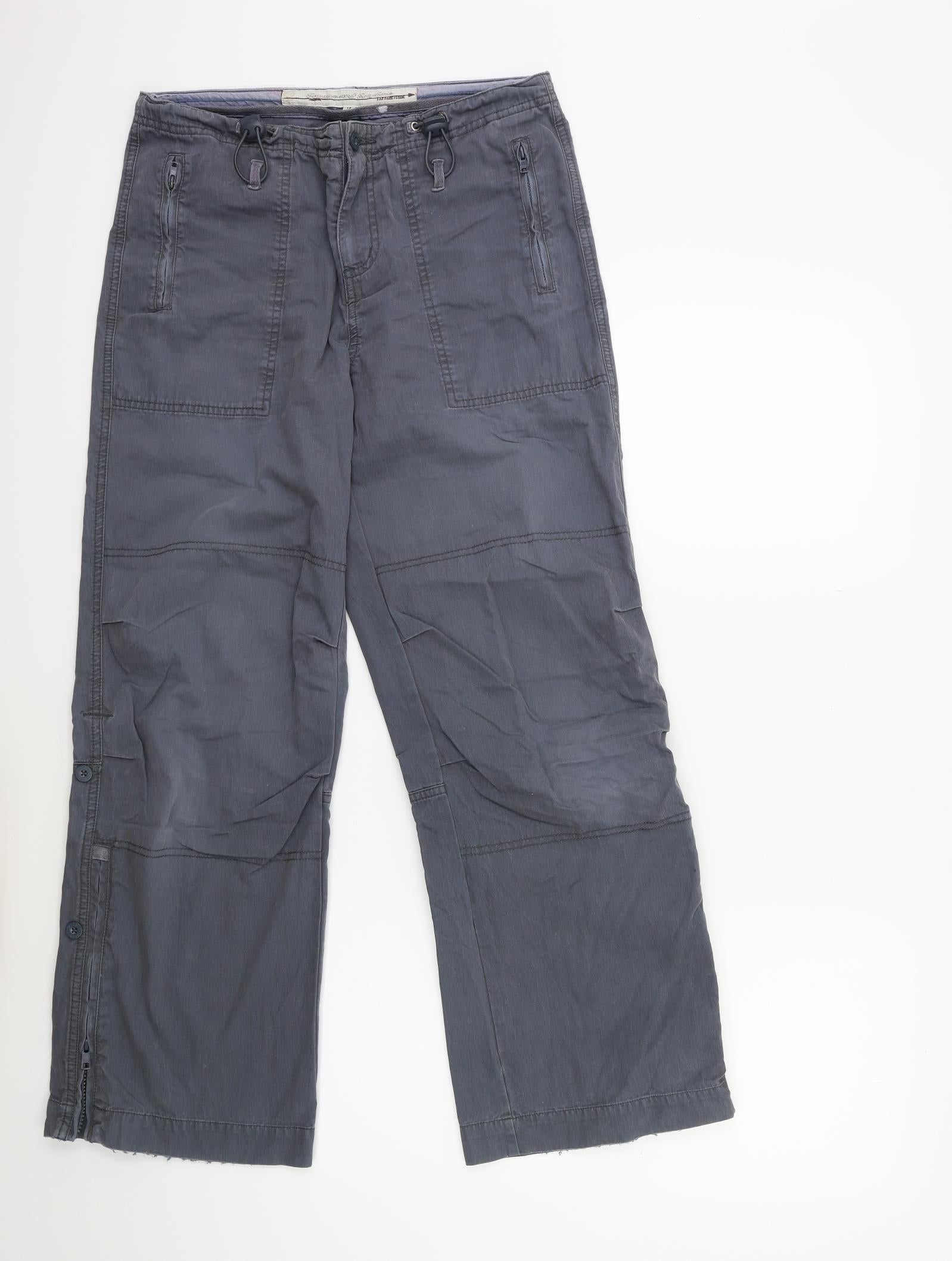Fat Face Girls Grey Cargo Trousers Size 8 Years – Preworn Ltd