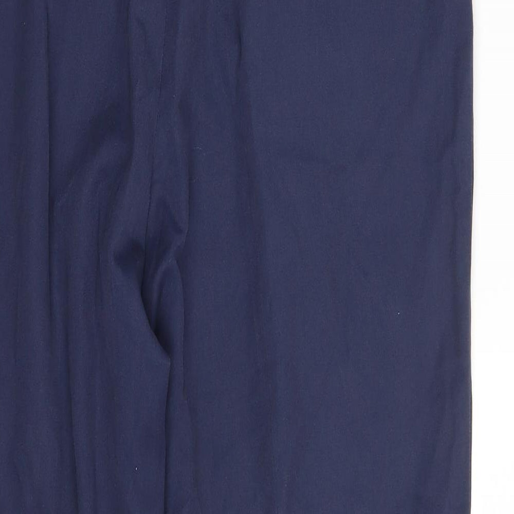 Lyle & Scott Womens Blue   Chino Trousers Size 16 L28 in