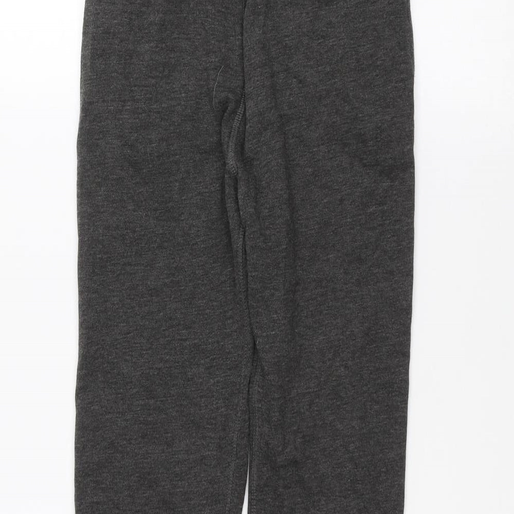 Nutmeg Boys Black   Sweatpants Trousers Size 8-9 Years