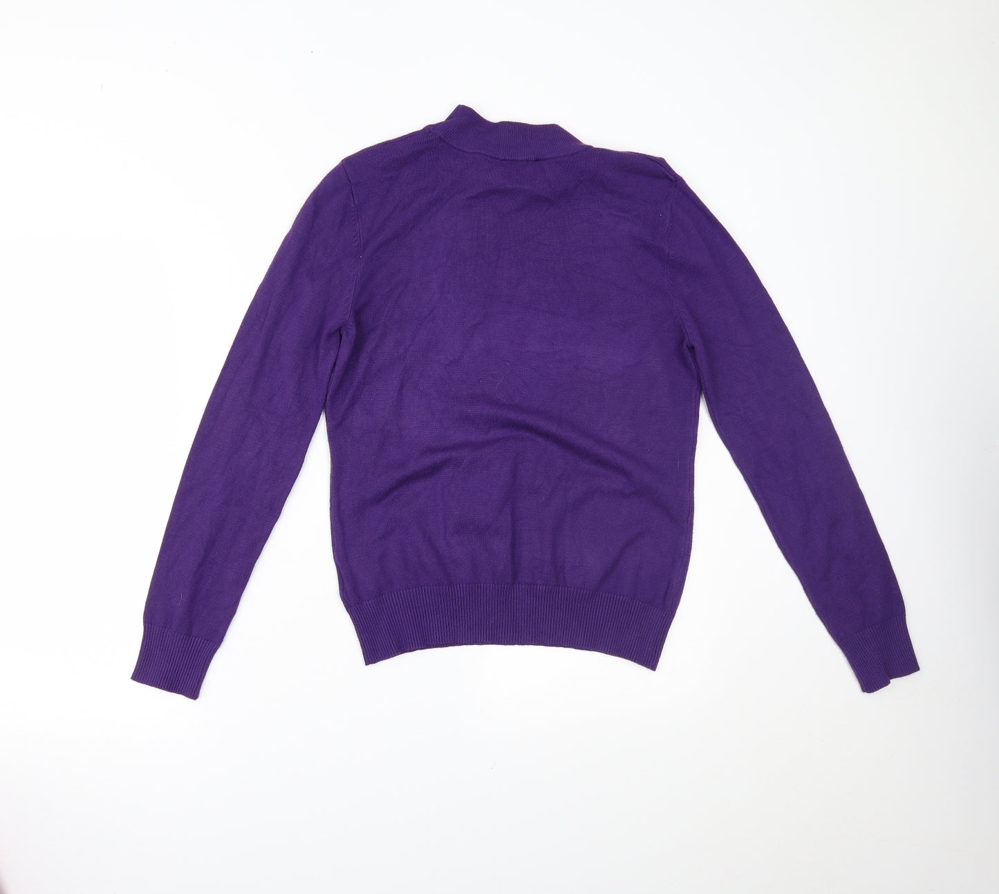 CASAMIA Womens Purple   Pullover Jumper Size S