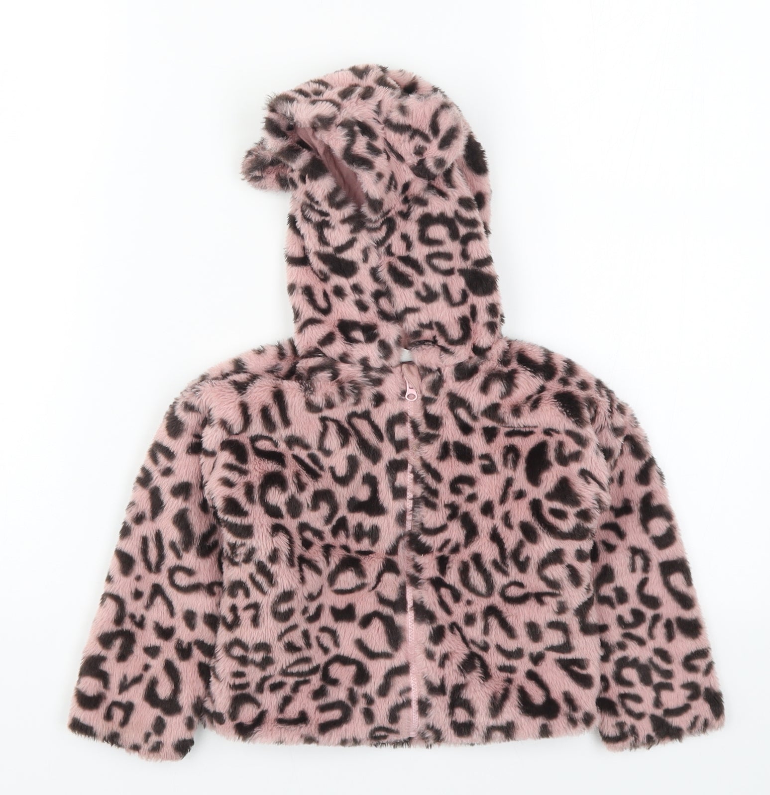 F&f leopard hotsell print coat