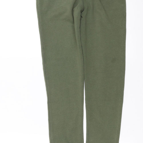 USATH Boys Green   Jogger Trousers Size 11 Years