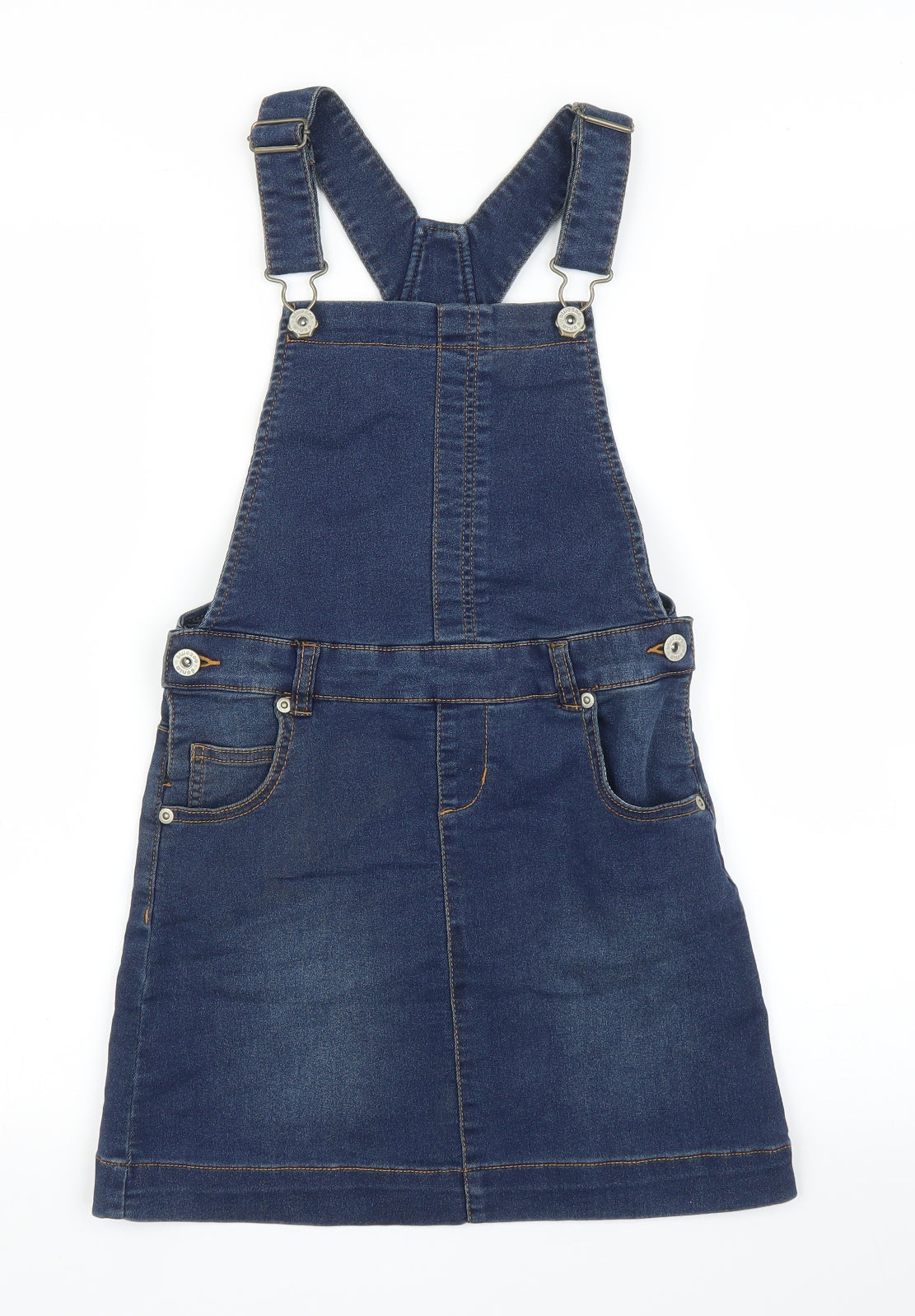 Debenhams denim hot sale pinafore dress