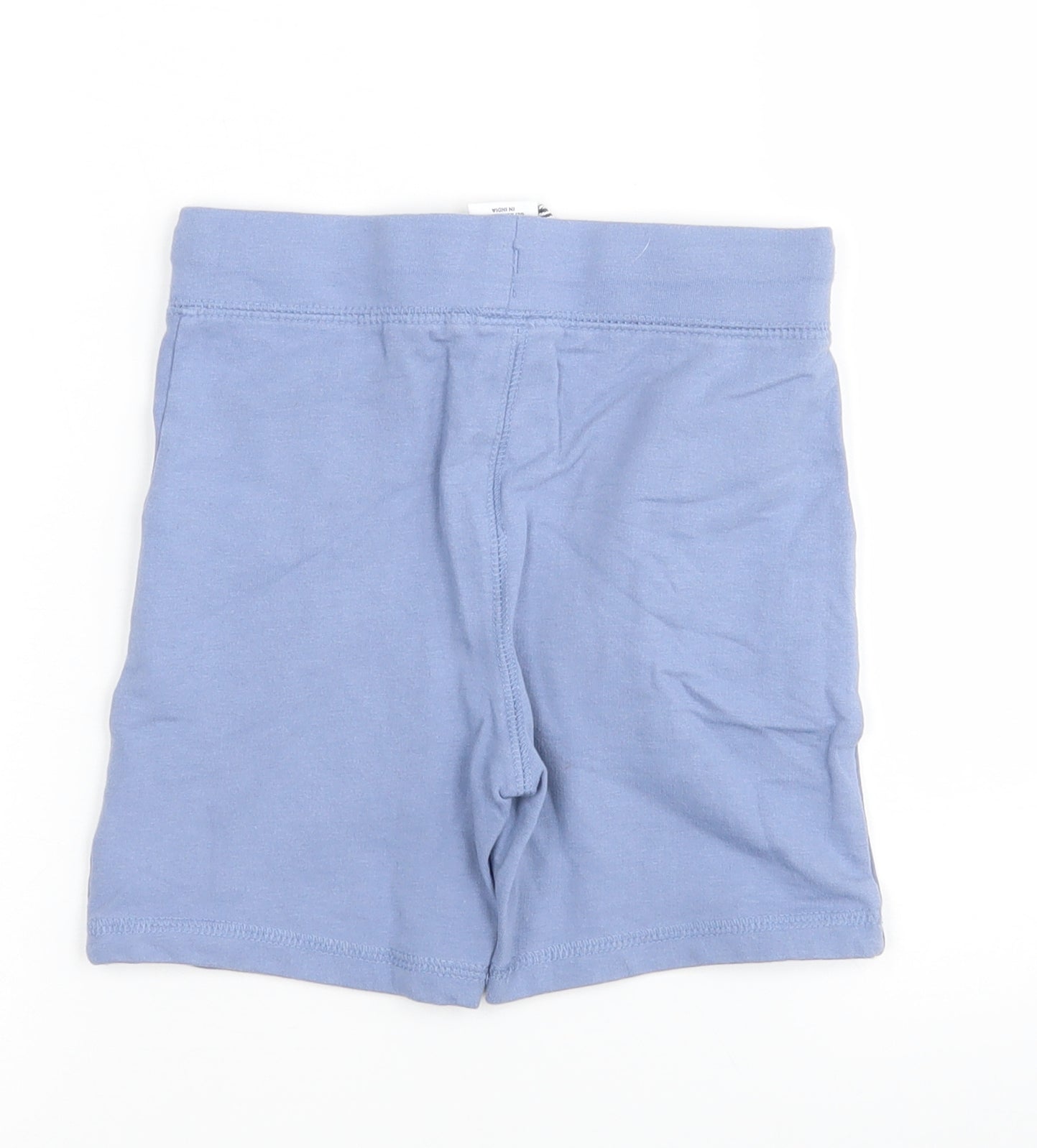 Preworn Boys Blue   Dungaree Shorts Shorts Size 2-3 Years