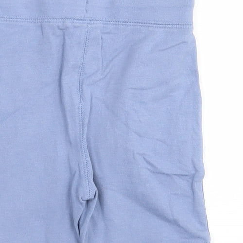 Preworn Boys Blue   Dungaree Shorts Shorts Size 2-3 Years