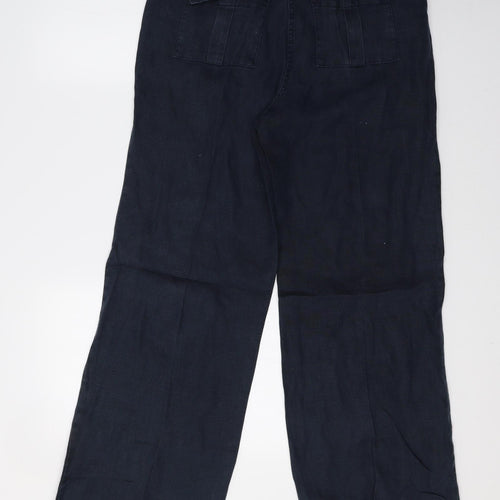 Maine Womens Blue   Trousers  Size 10 L29 in