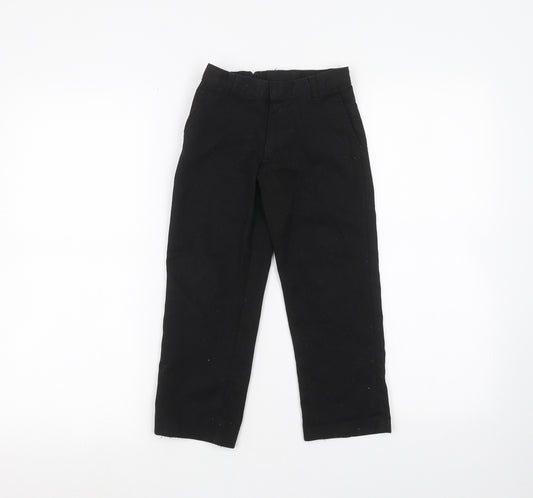 George Boys Black   Dress Pants Trousers Size 4-5 Years