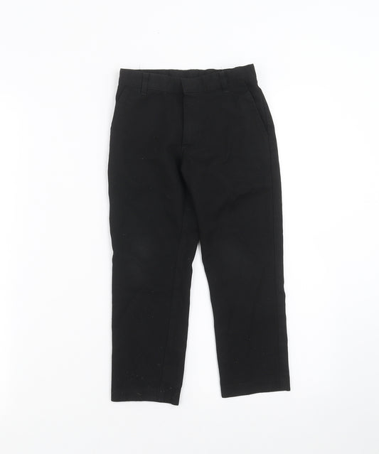 George Boys Black   Dress Pants Trousers Size 4-5 Years - school