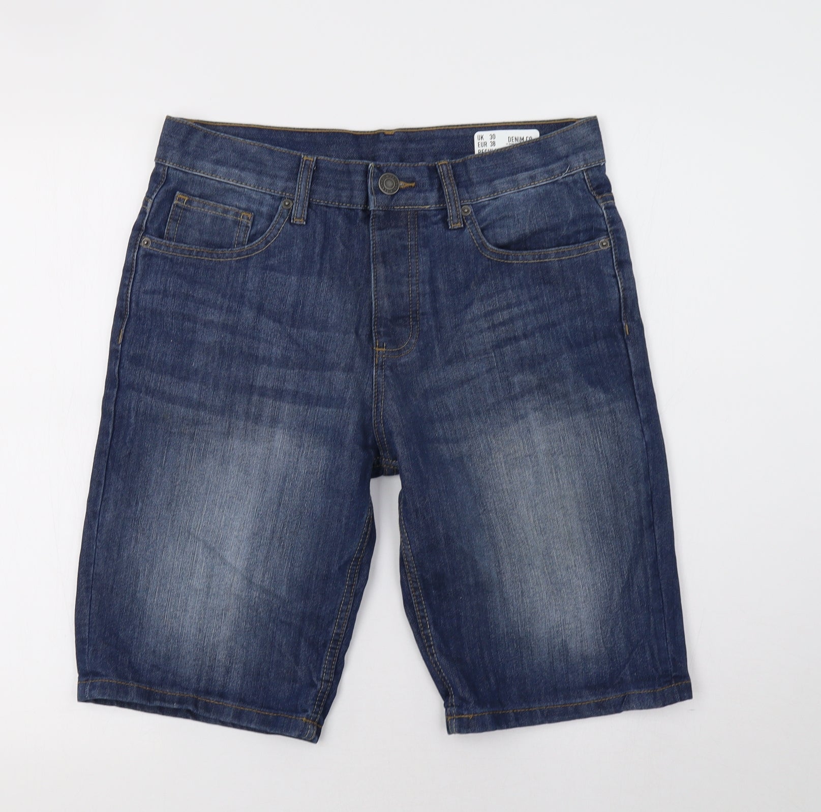 Mens denim shop shorts primark