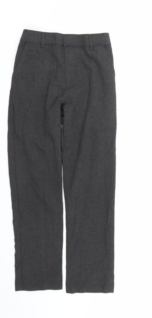 George Boys Grey   Dress Pants Trousers Size 8-9 Years