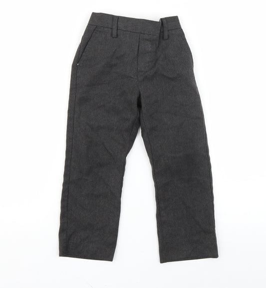 NEXT Boys Grey   Chino Trousers Size 4 Years