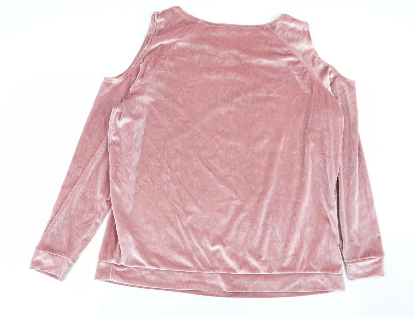 Papaya Womens Pink   Basic T-Shirt Size 18