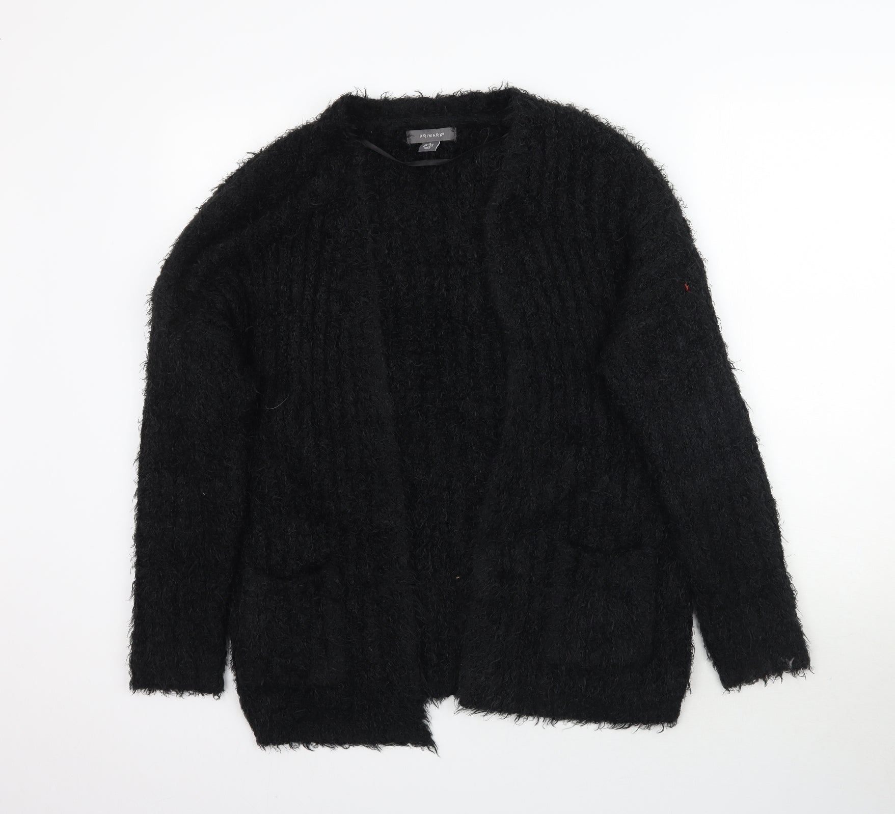 Black fluffy sale cardigan primark