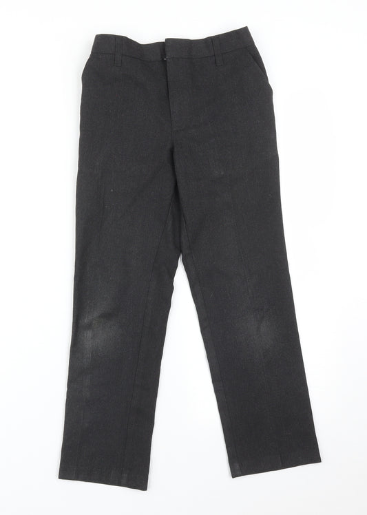 M&S Boys Grey   Dress Pants Trousers Size 8-9 Years