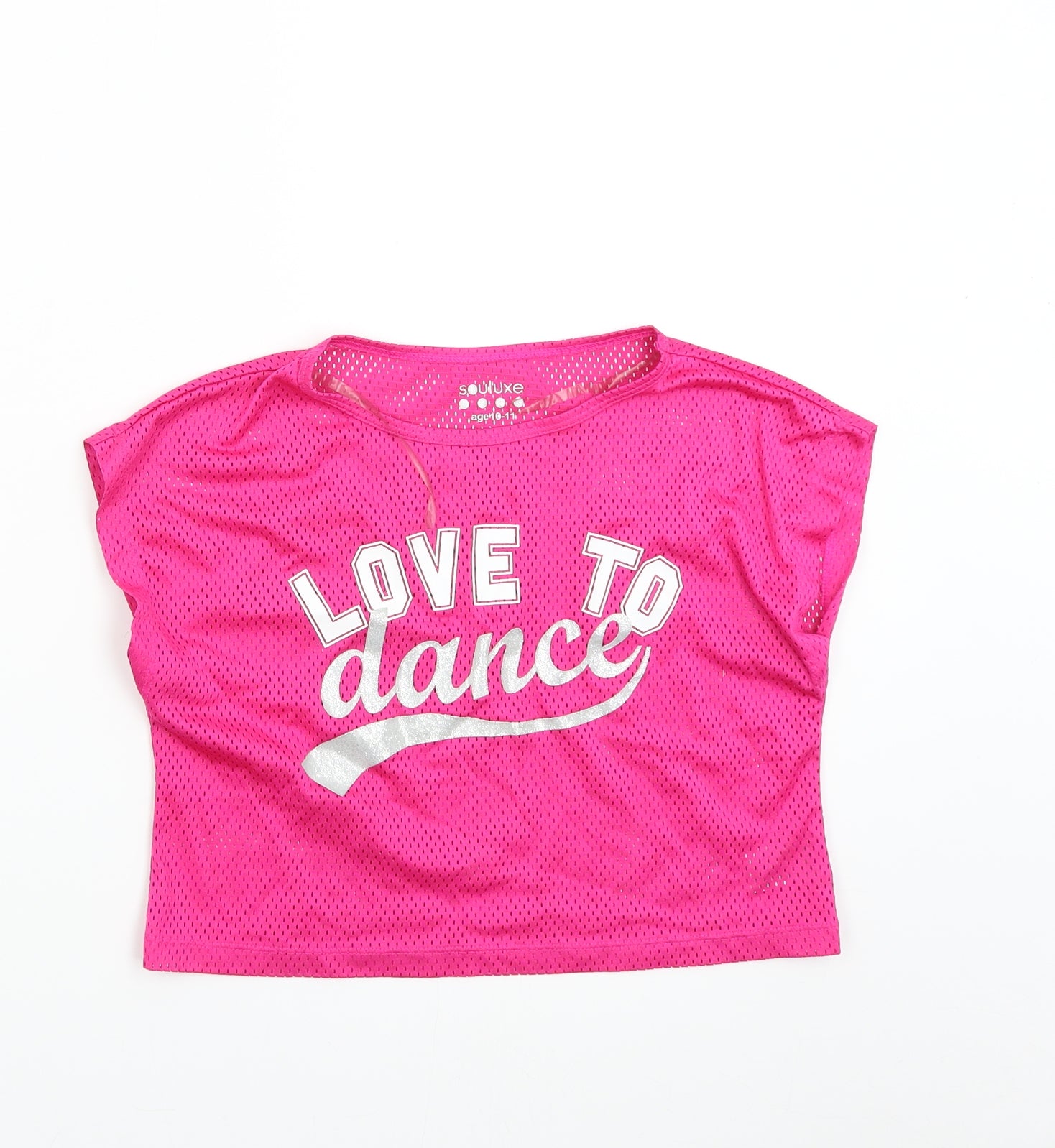 Souluxe Girls Pink Basic T-Shirt Size 10-11 Years - Love to Dance – Preworn  Ltd