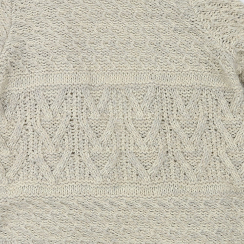 George Womens Beige  Knit Cardigan Jumper Size 16