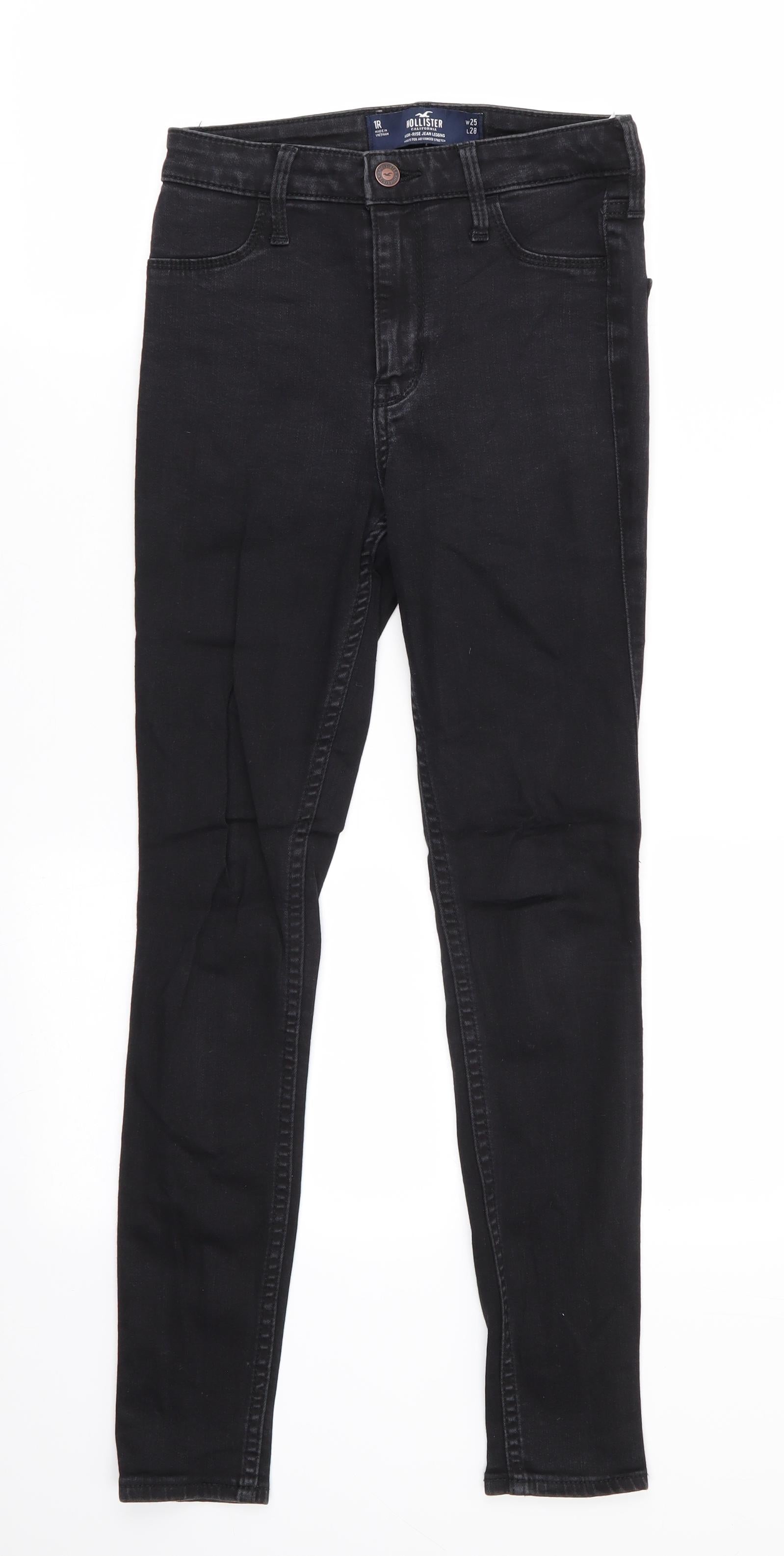 Hollister Mens Black Cotton Skinny Jeans Size 25 in L27 in Regular –  Preworn Ltd