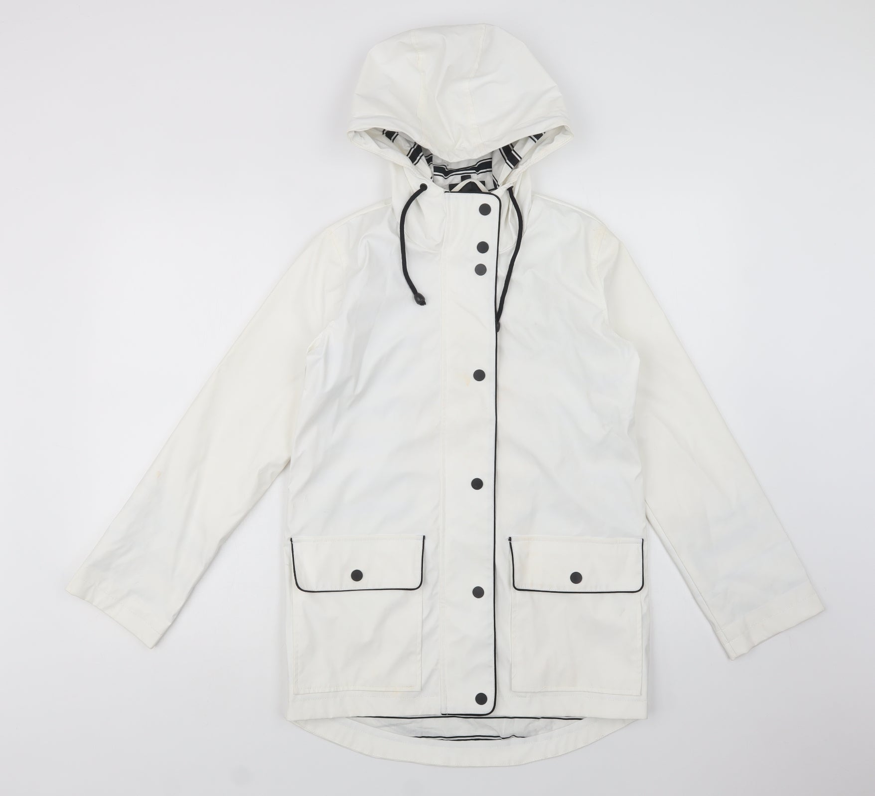 Topshop hooded rain mac on sale jacket