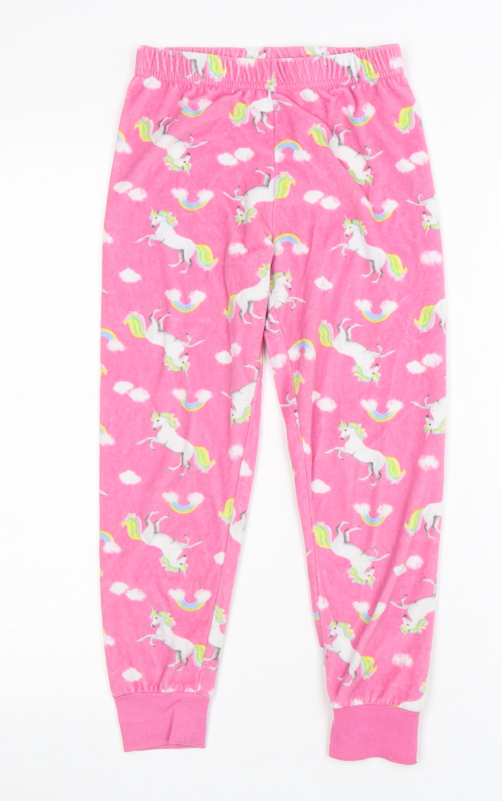 Pink Unicorns Pajama Pants