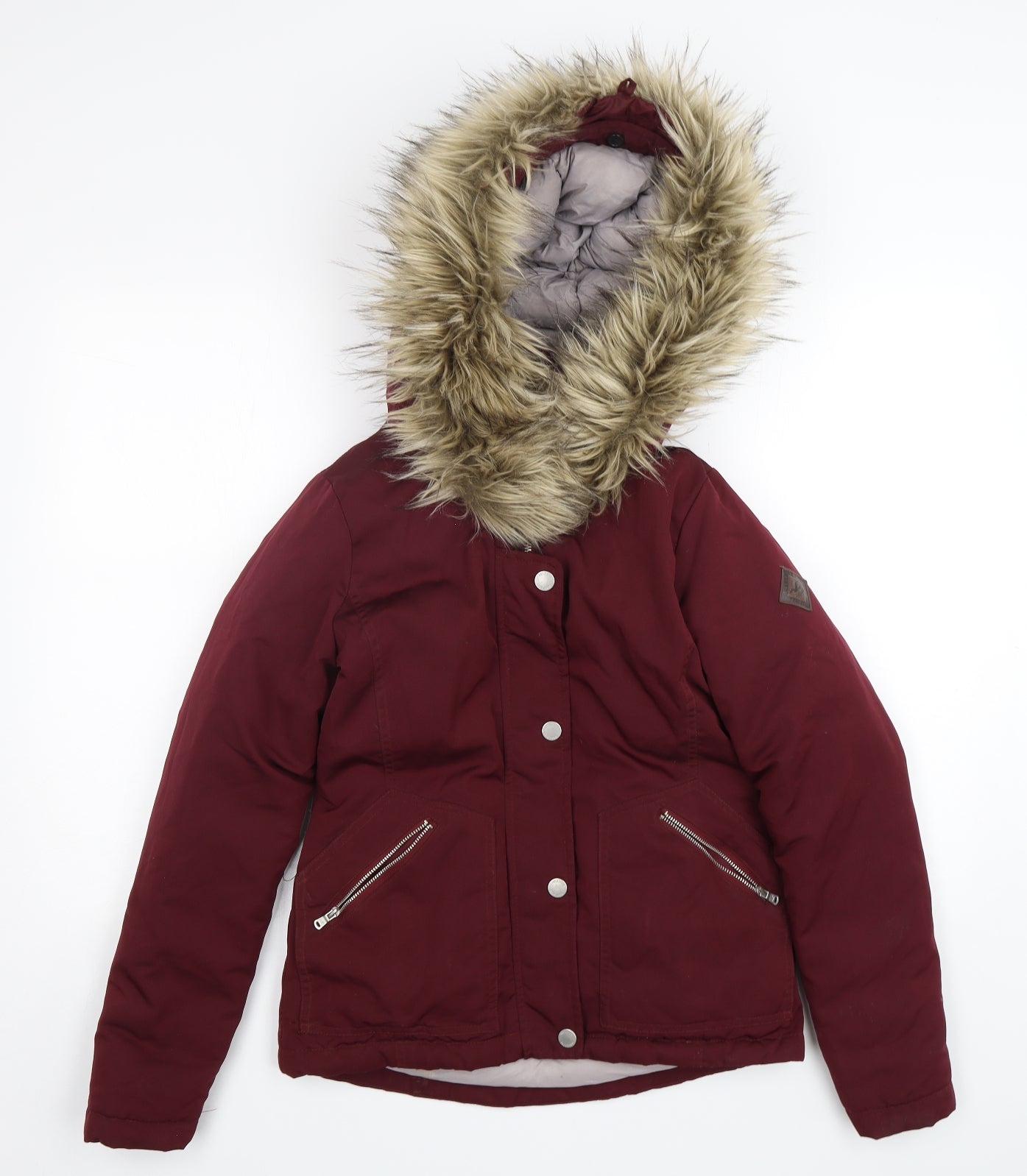 Hollister Womens Red Parka Coat Size XS – Preworn Ltd