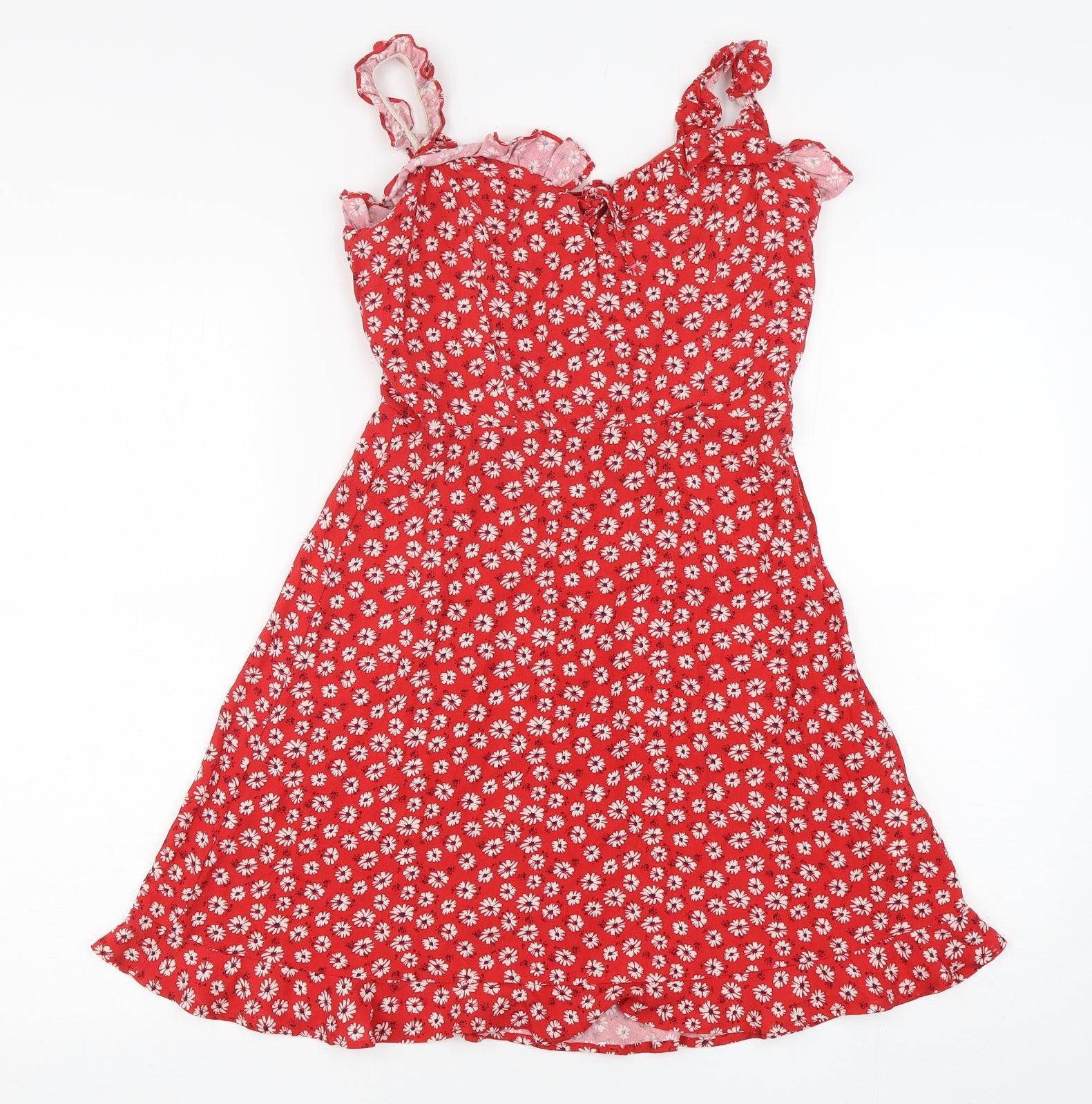 Pull and outlet bear red dress