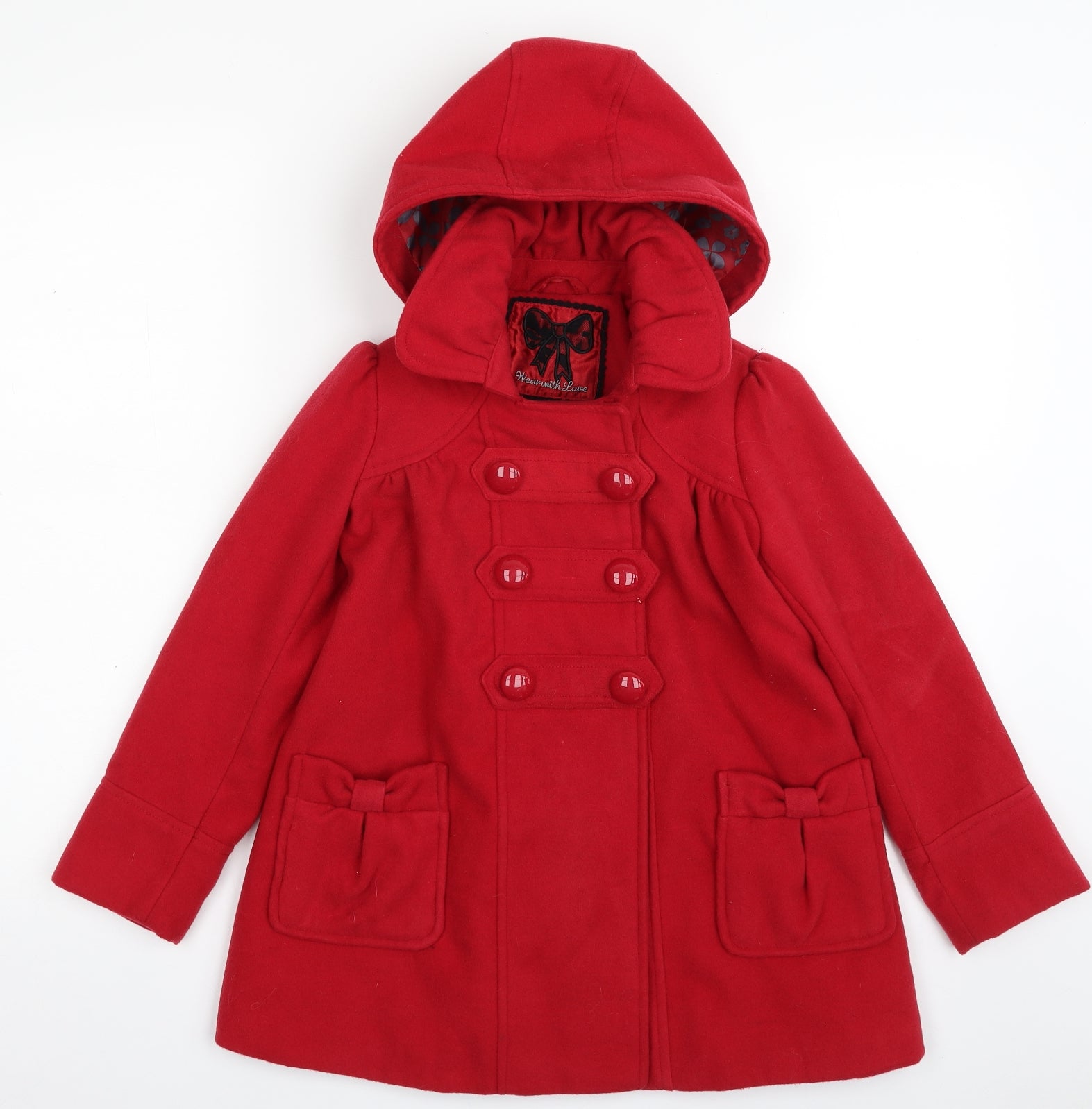 Dunnes red cheap coat