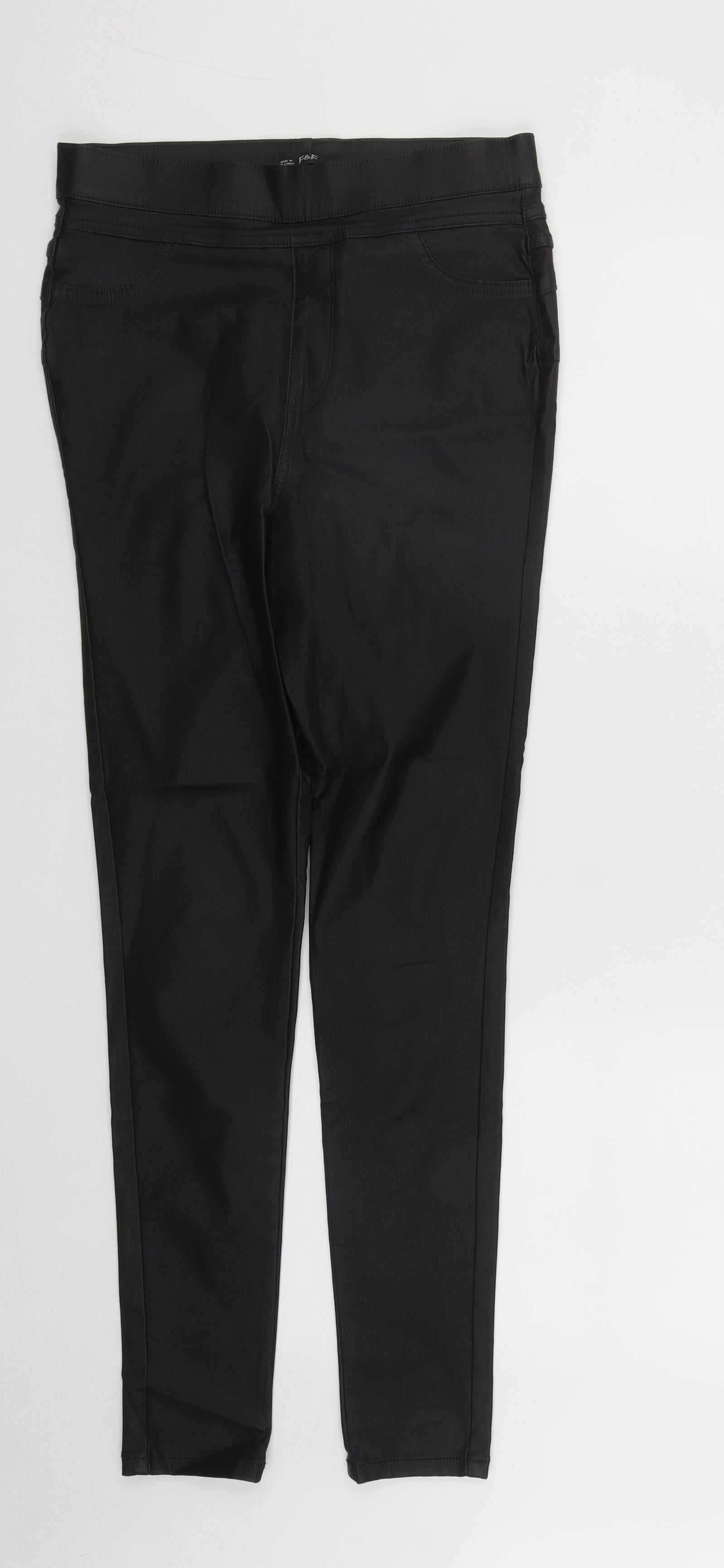 Primark Womens Grey Polyester Jogger Leggings Size 10 L28 in - Ribbed –  Preworn Ltd