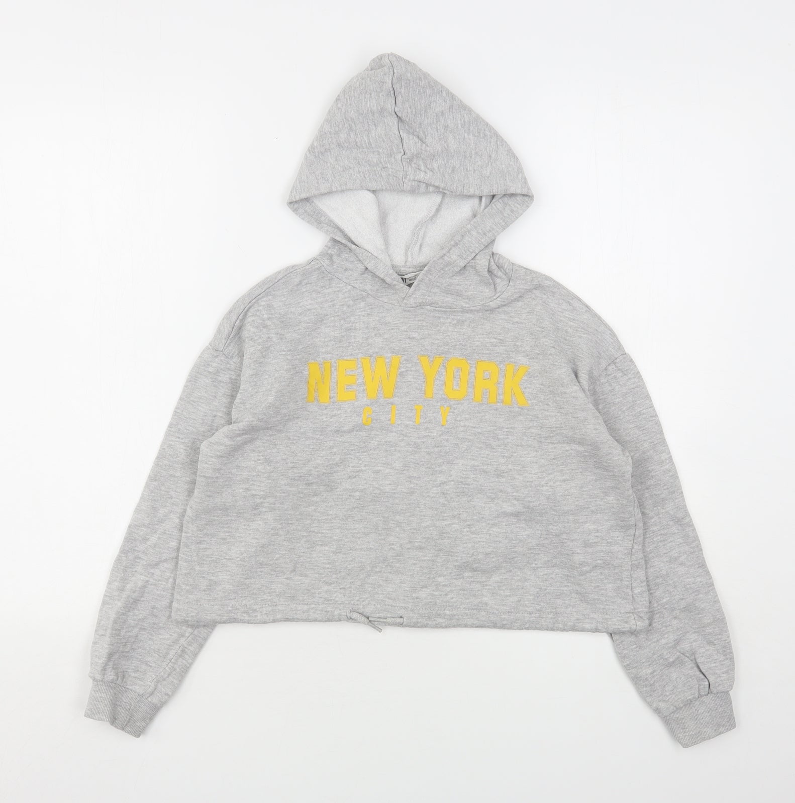 Girls White New York City Hoodie