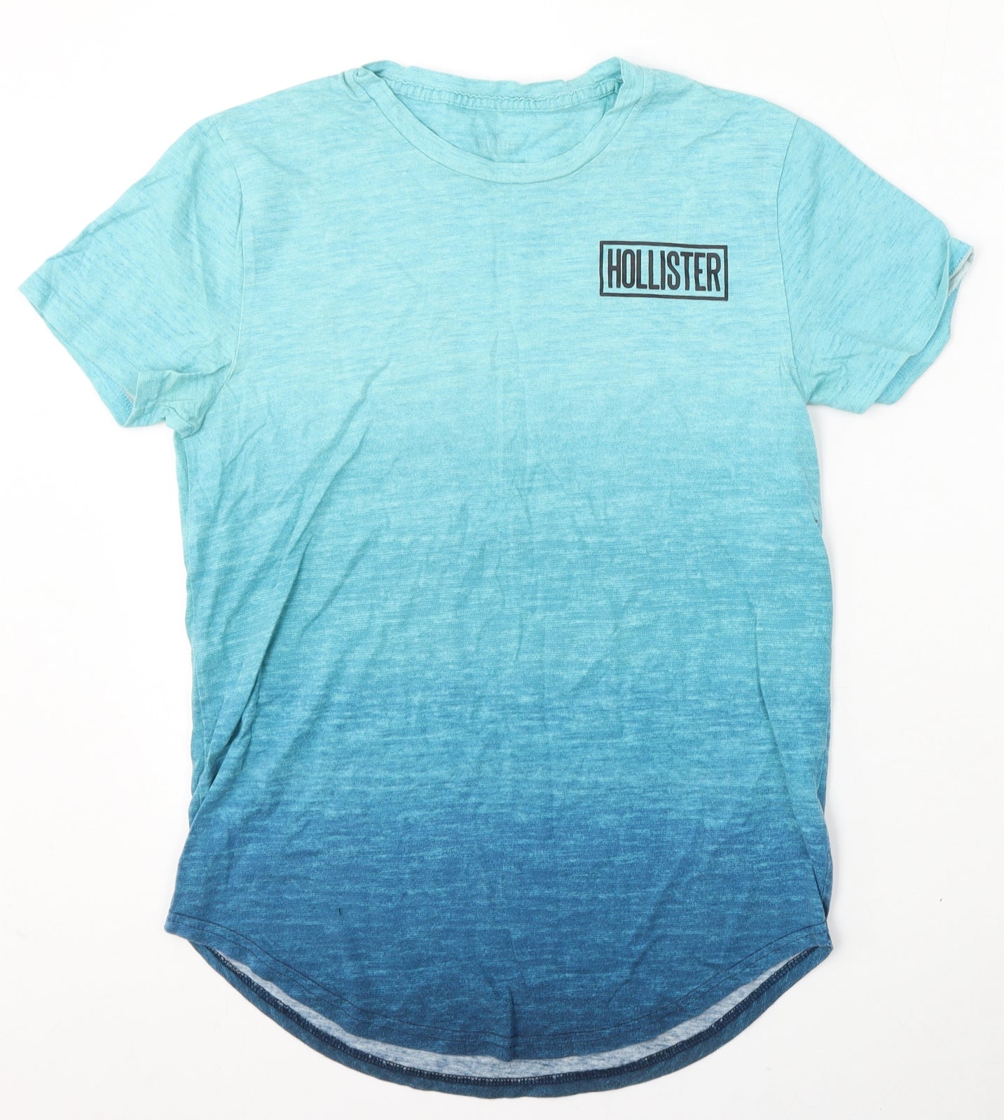 Hollister Boys Blue Cotton Basic T-Shirt Size 15 Years Round Neck – Preworn  Ltd