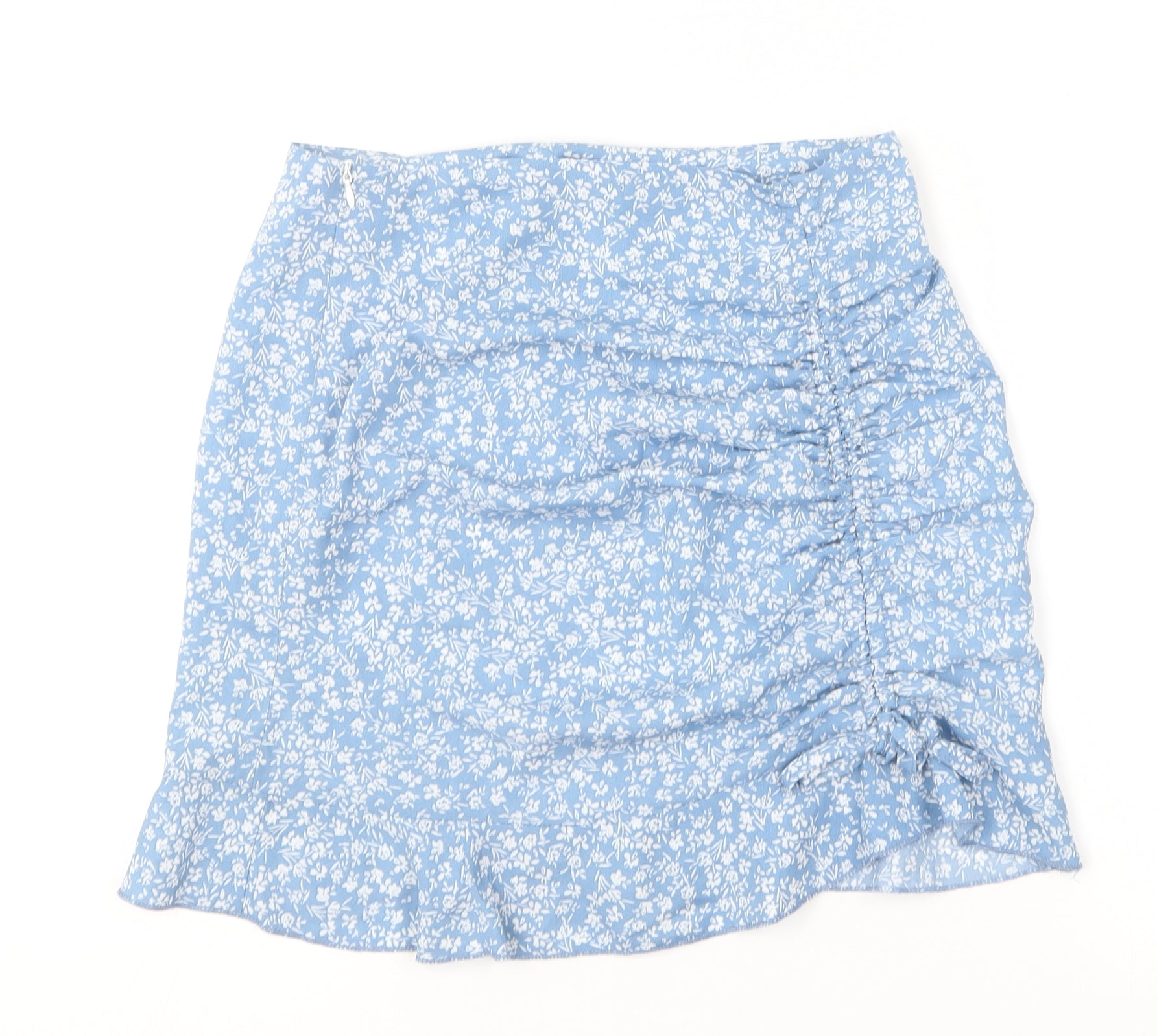 SheIn Womens Blue Floral Polyester Mini Skirt Size XS – Preworn Ltd