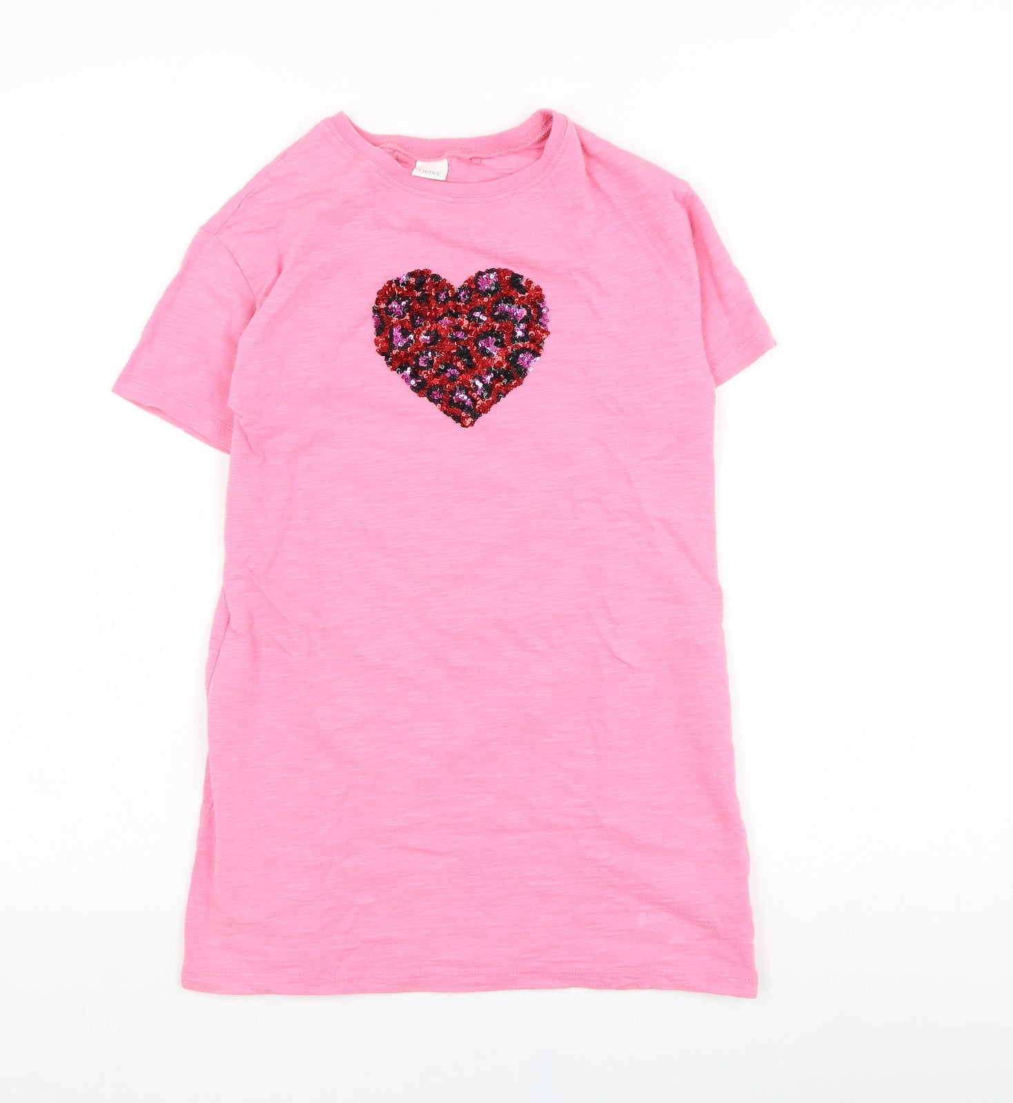 Girls Pink Cotton T-Shirt