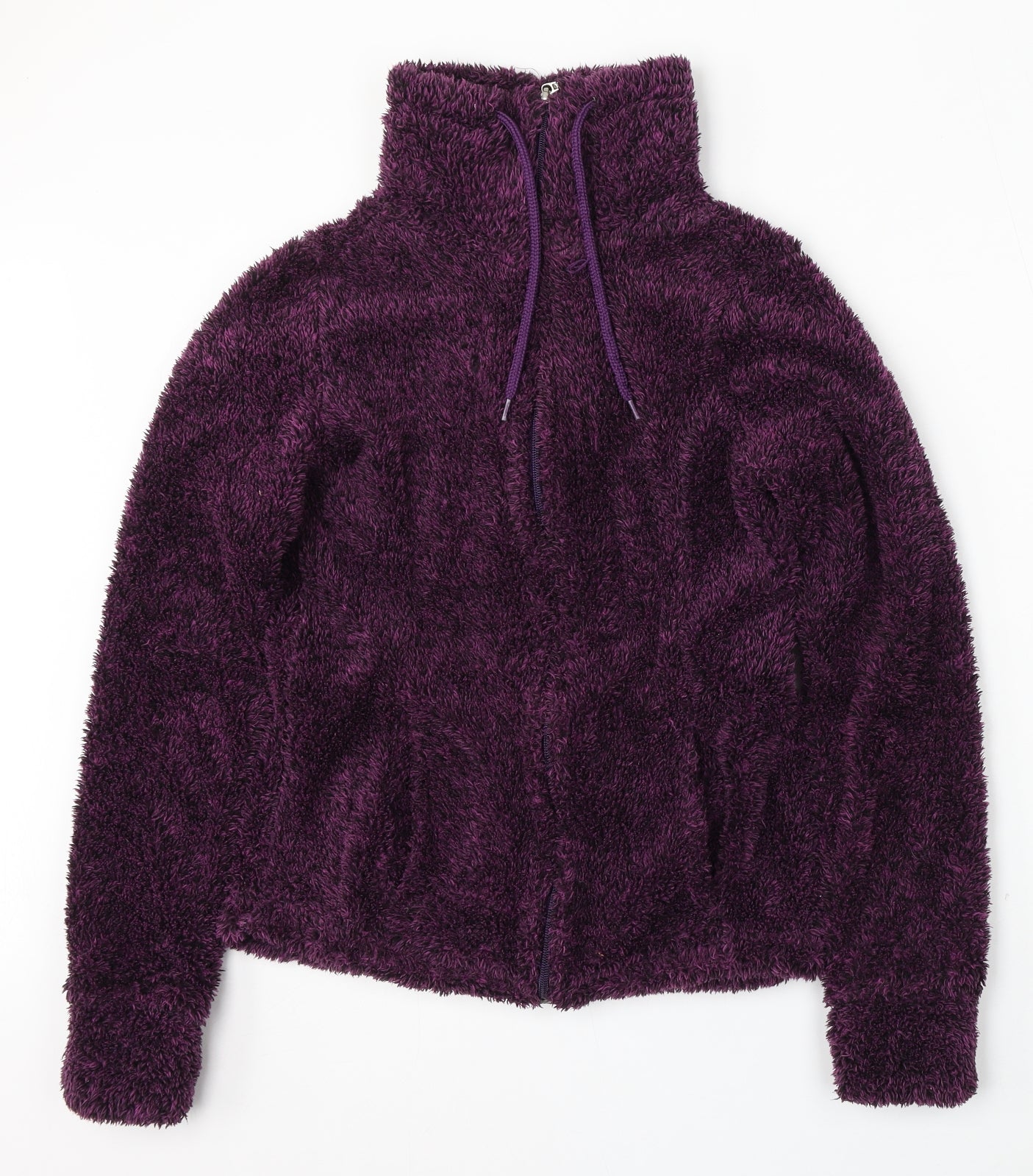 Pullover Purple ESMARA Preworn Ltd XS Polyester Womens – Sweatshirt Zip Size