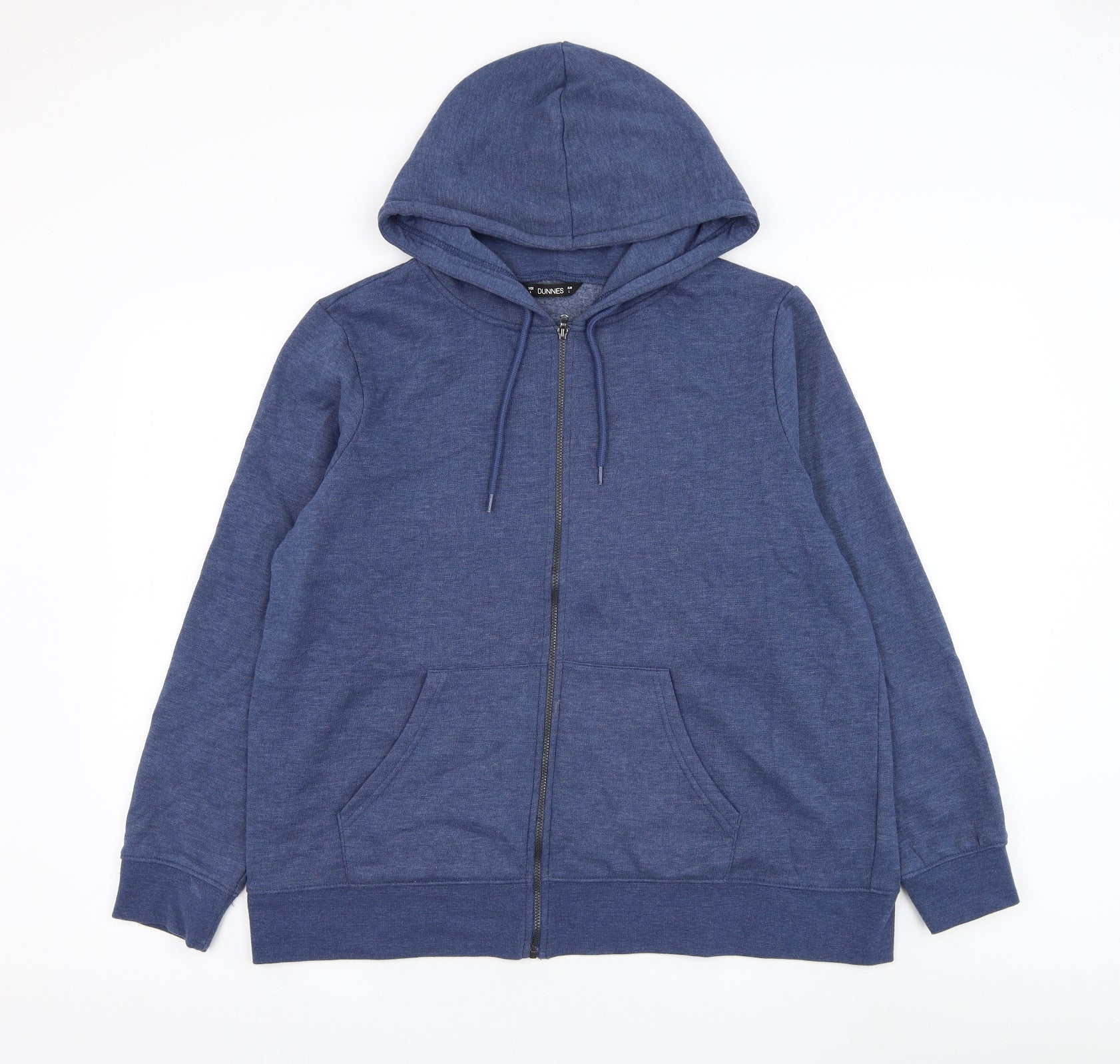 Dunnes Stores  Grey-marl Regular Fit Overhead Hoodie