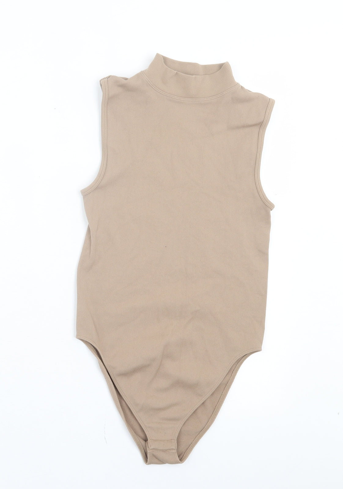 Primark Womens Beige Nylon Bodysuit One-Piece Size XS Snap – Preworn Ltd