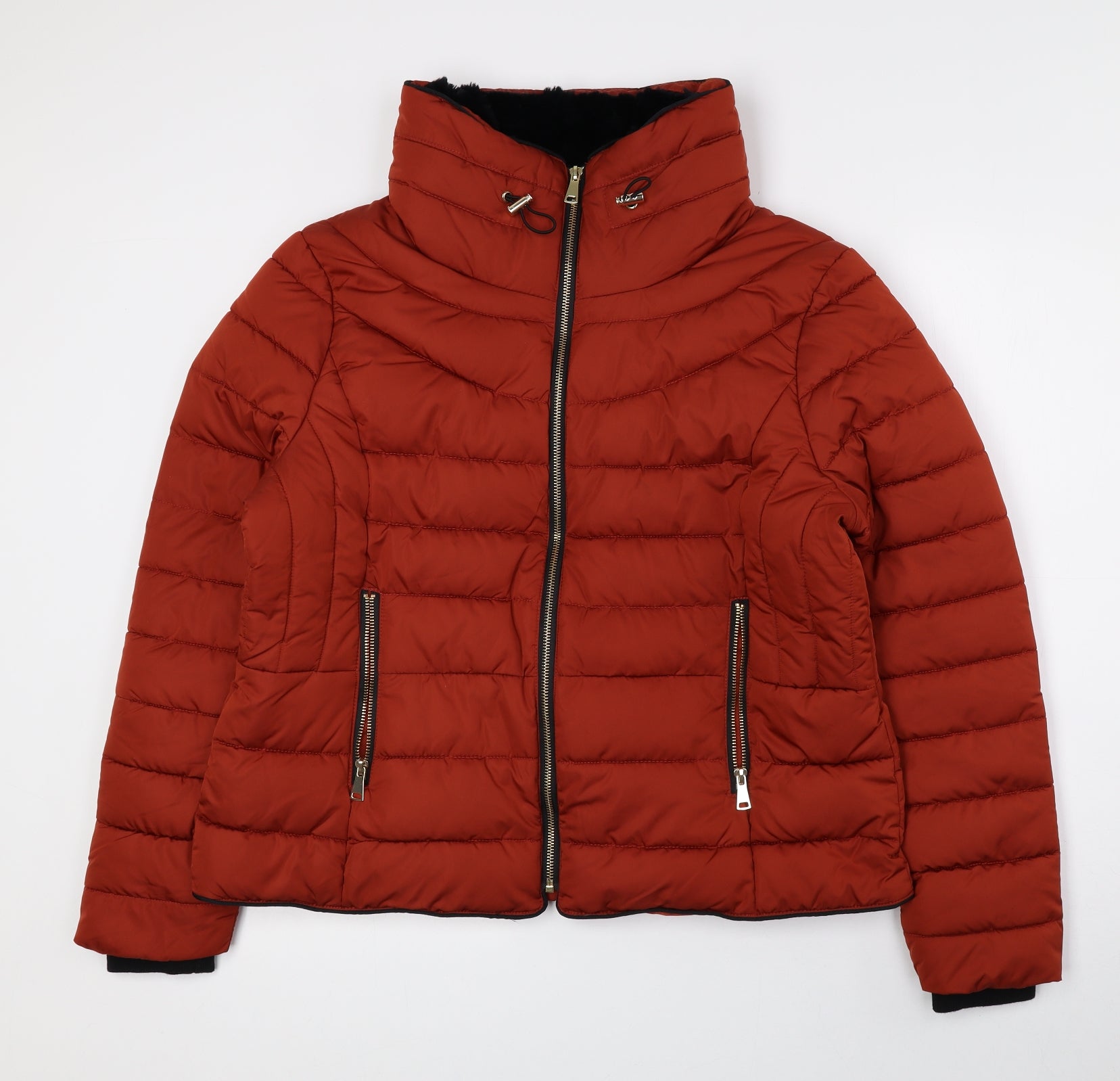 Red puffer clearance jacket primark