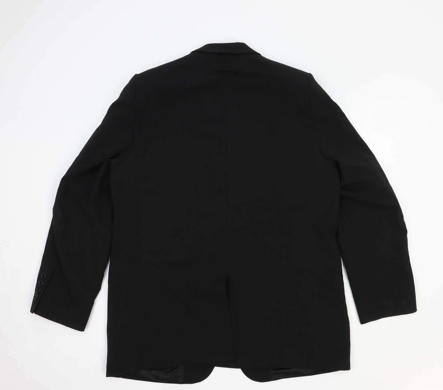 Magee Mens Black Wool Jacket Suit Jacket Size S Regular