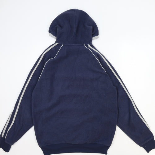 Lonsdale Mens Blue Polyester Pullover Hoodie Size S