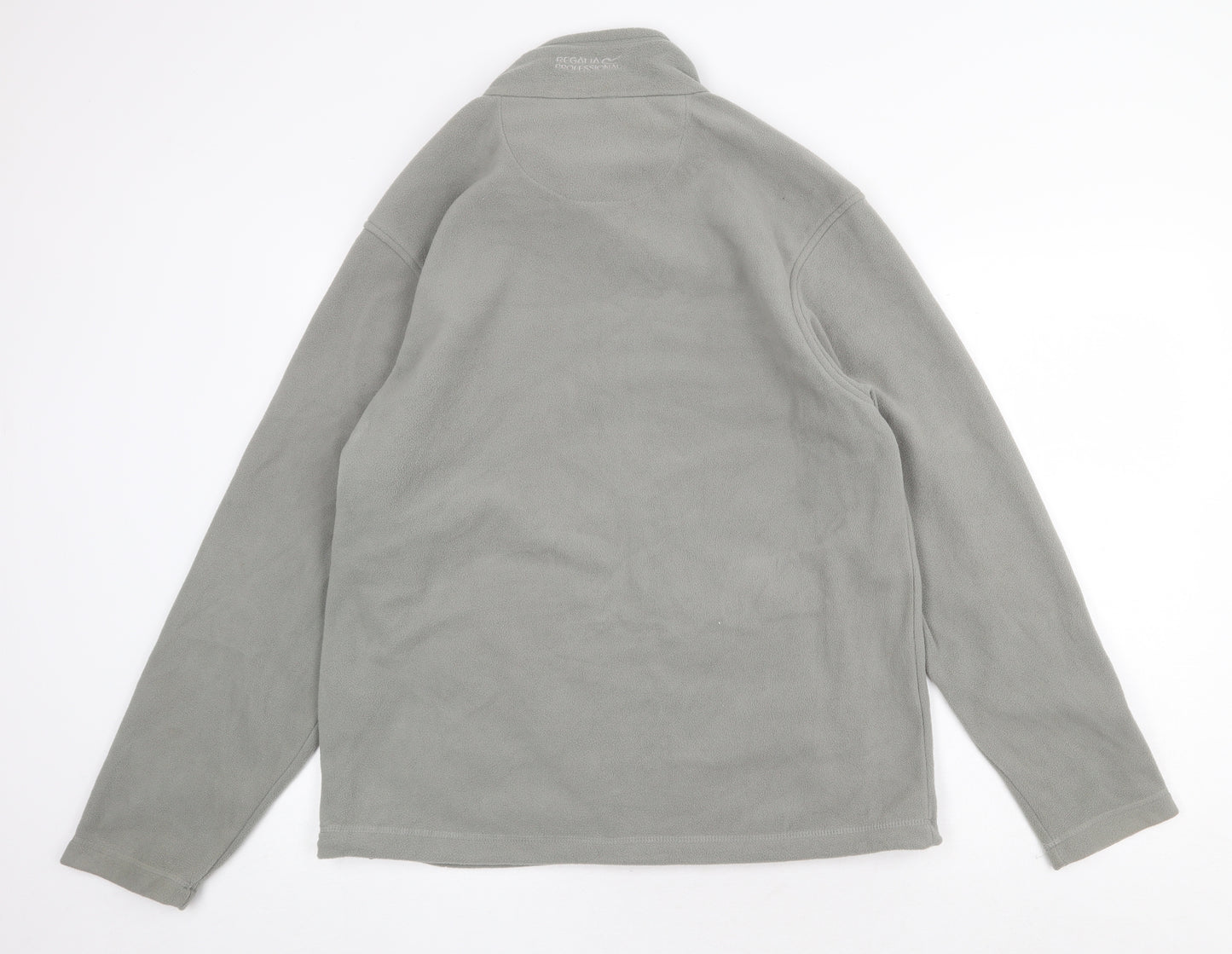Regatta Womens Grey Jacket Size L Zip - Zipped Pockets