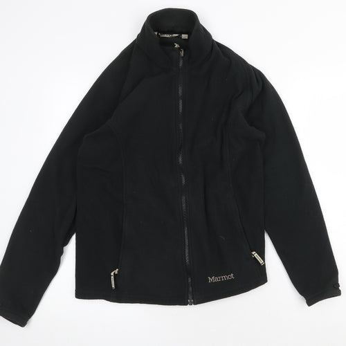 Marmot Womens Black Jacket Size XL Zip - Zipped Pockets