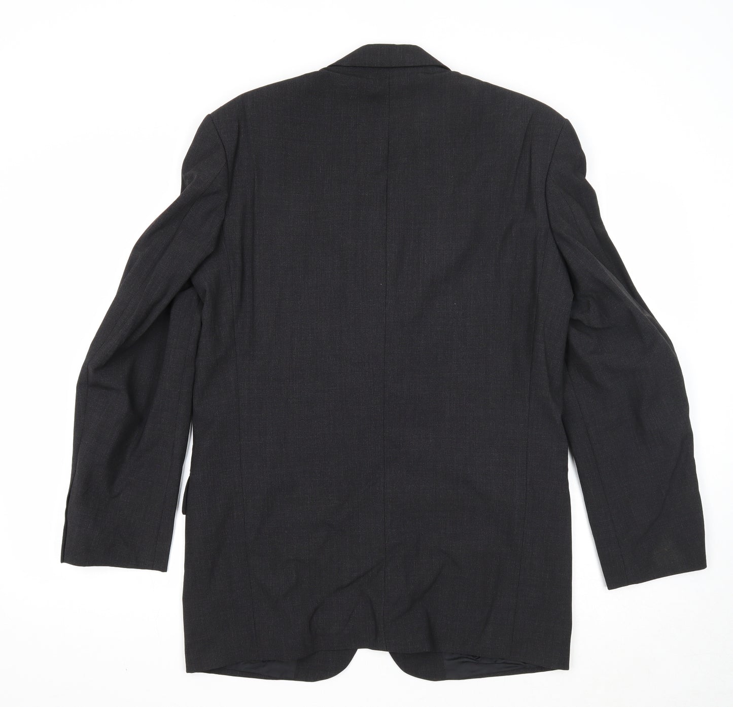 NEXT Mens Black Wool Jacket Suit Jacket Size 36 Regular