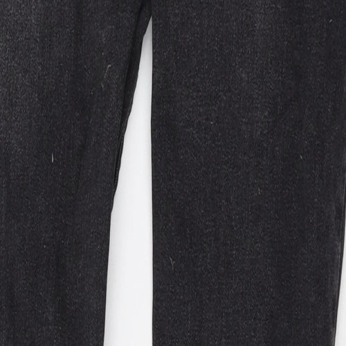 Crosshatch Mens Black Cotton Skinny Jeans Size 32 in Regular Zip