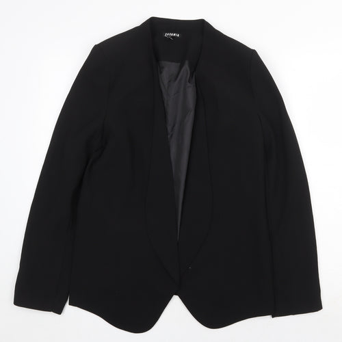 Casamia Womens Black Jacket Blazer Size 12